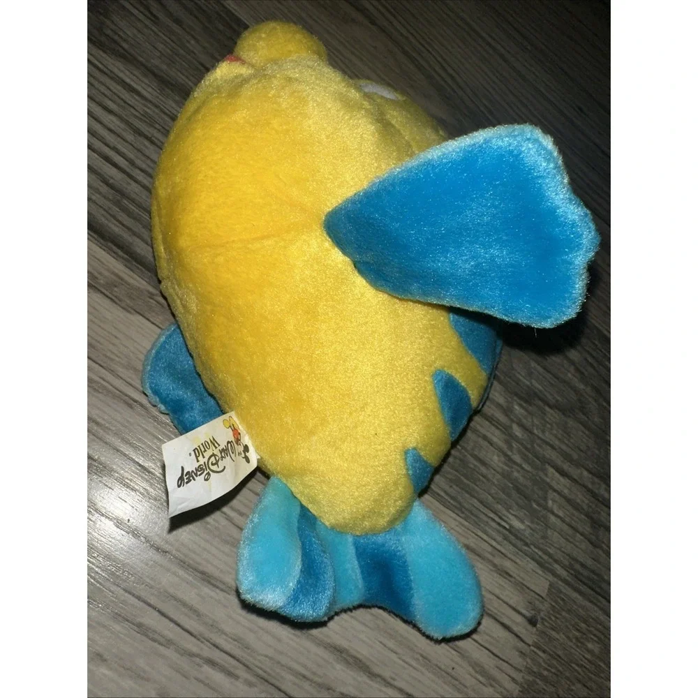 Disney Flounder Plush Stuffed Animal from‎ The Little Mermaid
